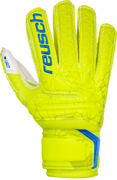 Reusch Fit Control SD Open Cuff Finger Support Junior 3972510 588 yellow front